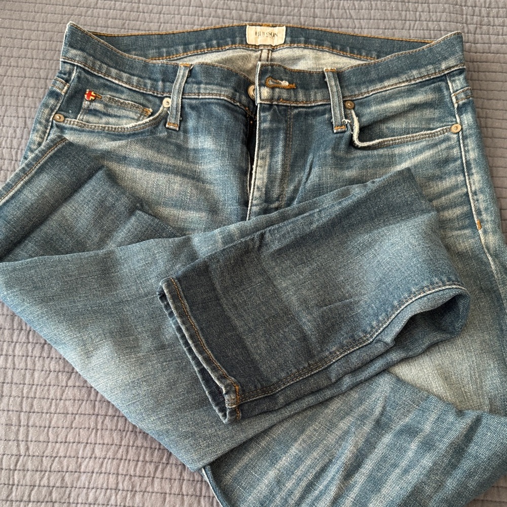 Hudson Blue Straight Leg Jeans